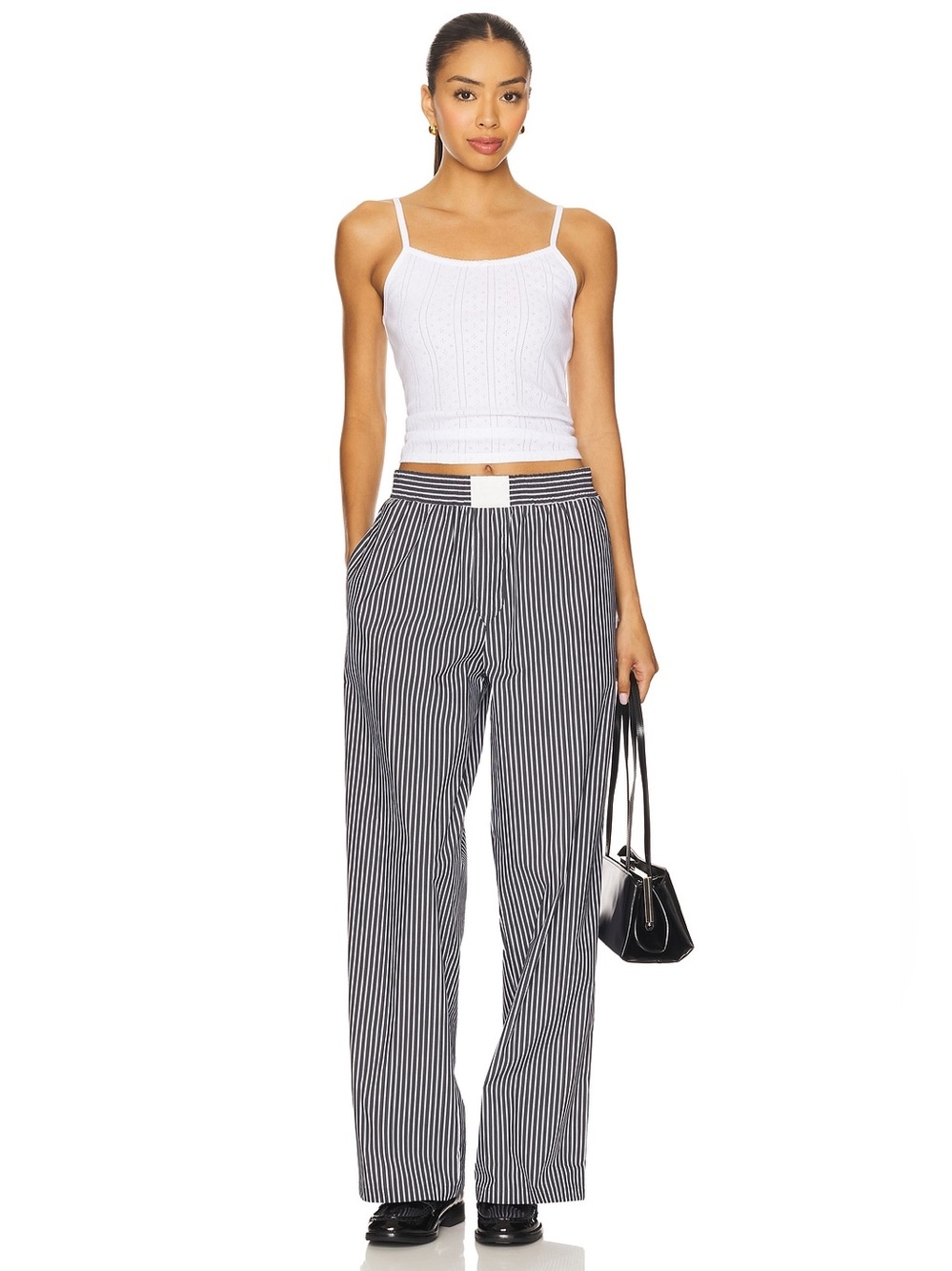 Lioness x Revolve Cobain Pant in Onyx Stripe - Picture 6 of 7